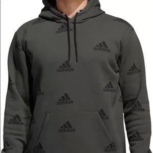 Adidas Men's Postgame Allover Print Hoodie